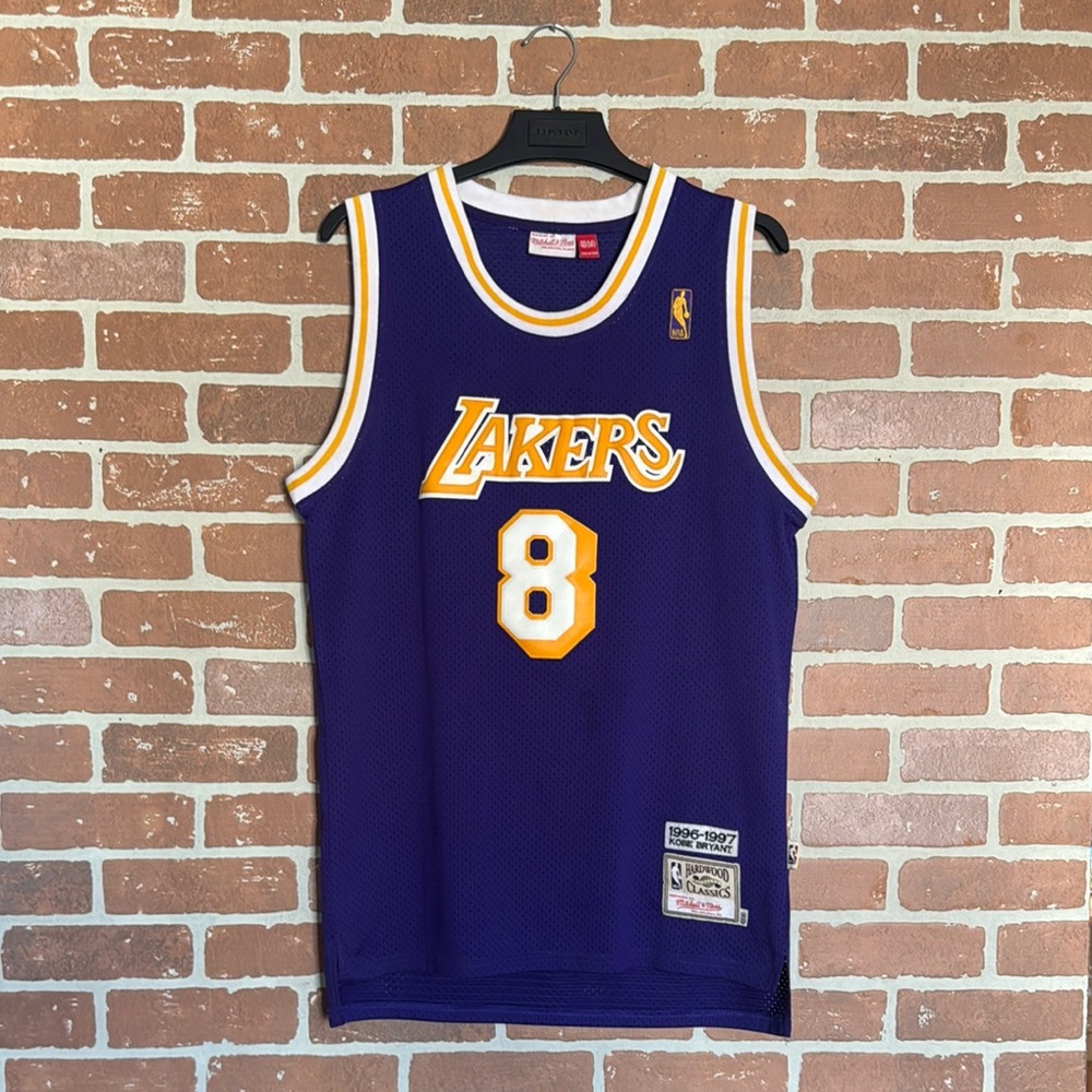 Kobe Bryant Mitchell & Ness Purple Lakers Jersey